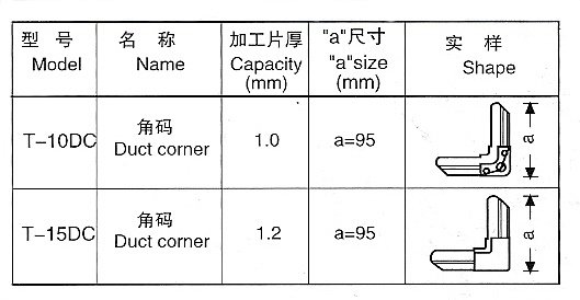 TDF flange forming machine technical parameter