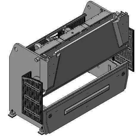 Electro-hydraulic servo press brake