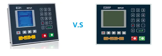 Press Brake Controller E21 vs E200P