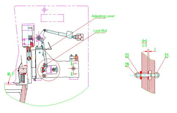 Hydraulic Shears Blade Clearance Adjustment