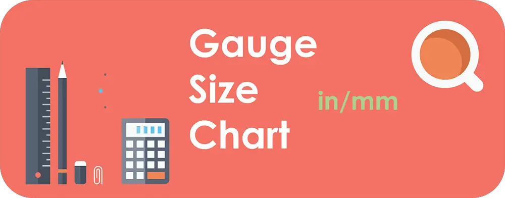 Aluminium Gauge Chart