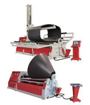 Four Rolls Plate Rolling Machine