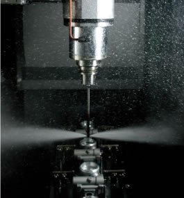 High-pressure water jet deburring