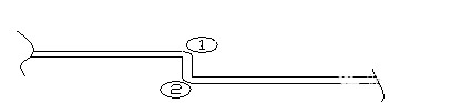 Using two acute angles to form Z bending