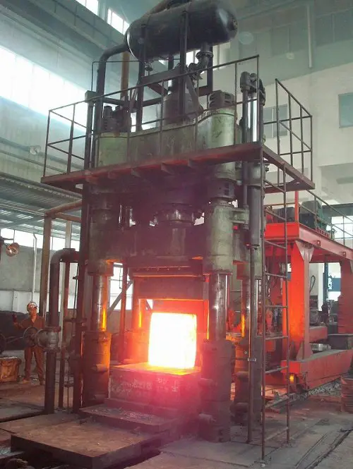 Hot forging hydraulic press machine