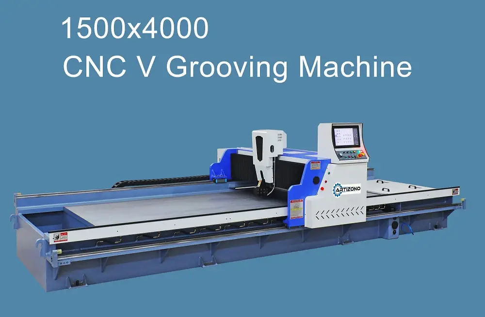 RGHK-1500x4000 Horizontal CNC V Grooving Machine