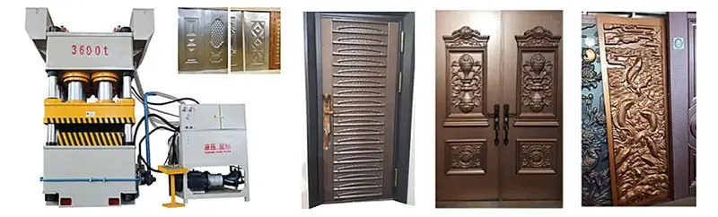Steel Door Embossing Machine