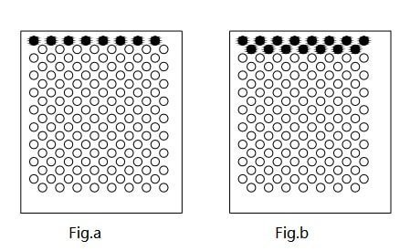Figure 1-1 Schematic diagram of dense hole punching