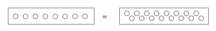 Figure 1-4 dense hole mold