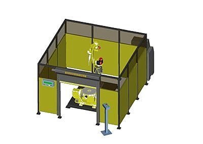 Safety Protection Method for Robot Arc Welding Station