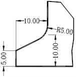 Standard Gooseneck Punch Split Graph Horn