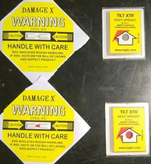 Changes of the Labels before and after Shock and Inclination