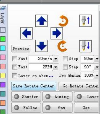 Rotation Center Record