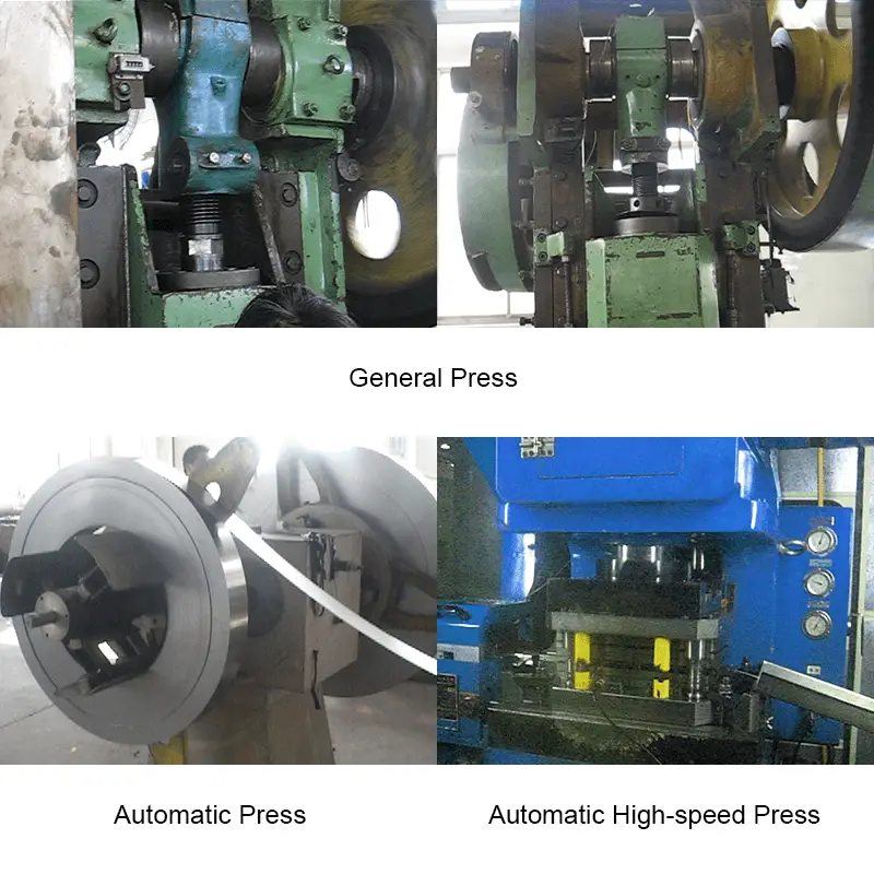 Metal stamping press