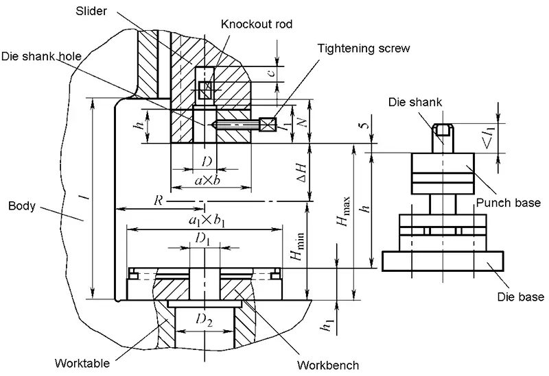 press diagram