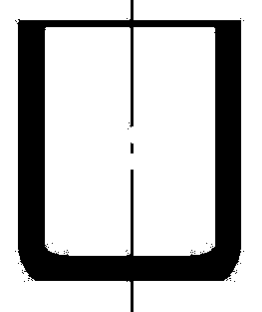 Calculation of drawing process for cylinders without flange