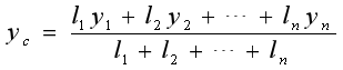 Calculation of the pressure center of a complex blanking part with a single punch