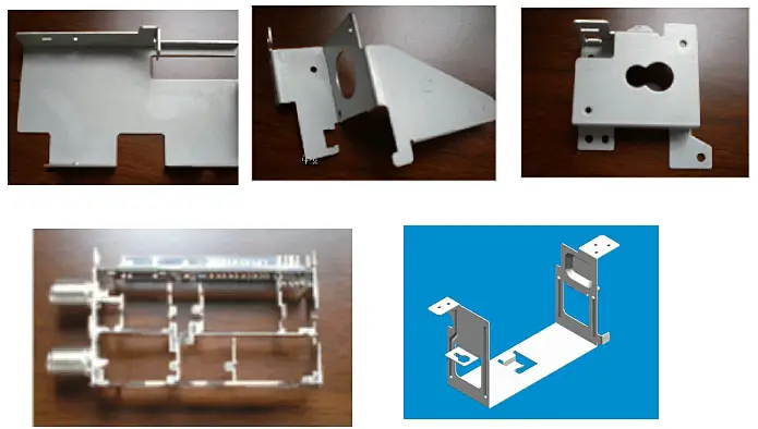 Formung gebogener Teile mit einer Form-1