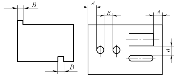 Hole edge distance and hole spacing