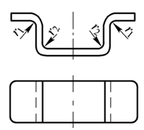 Shape requirements for curved parts