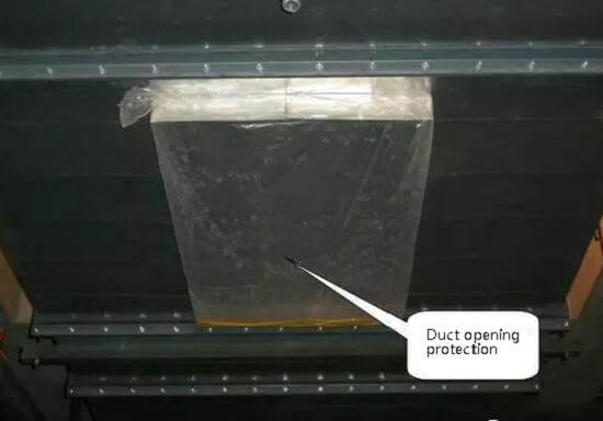 plastic insulation cover