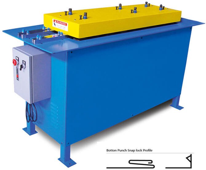 Máquina de cierre a presión Button lockformer