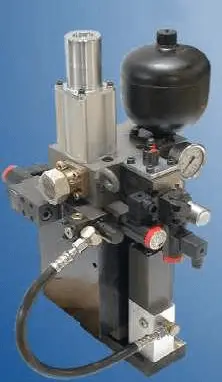 Operating principle of hydraulic main drive turret press machine