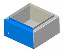 Schematic diagram of the box structure