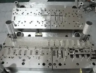 The overall design of the mold