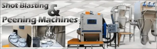 Pneumatic shot blasting machine