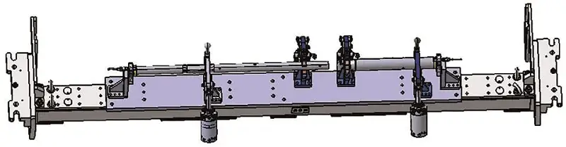 Positioning fixture for making pipe parts