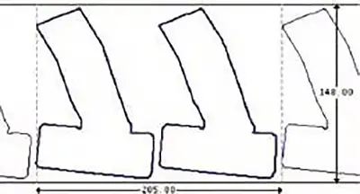 Single -row layout