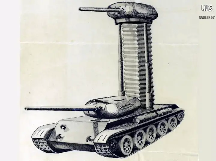 The dual-turret tank