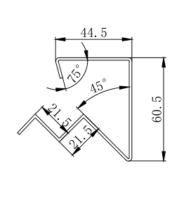 first method to bend a nine-fold profile