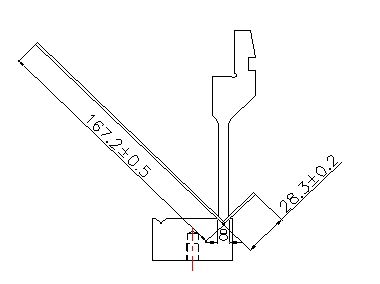 second method to bend a nine-fold profile