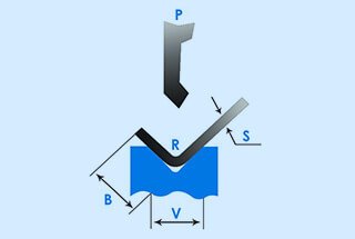 Press Brake Tonnage Calculator