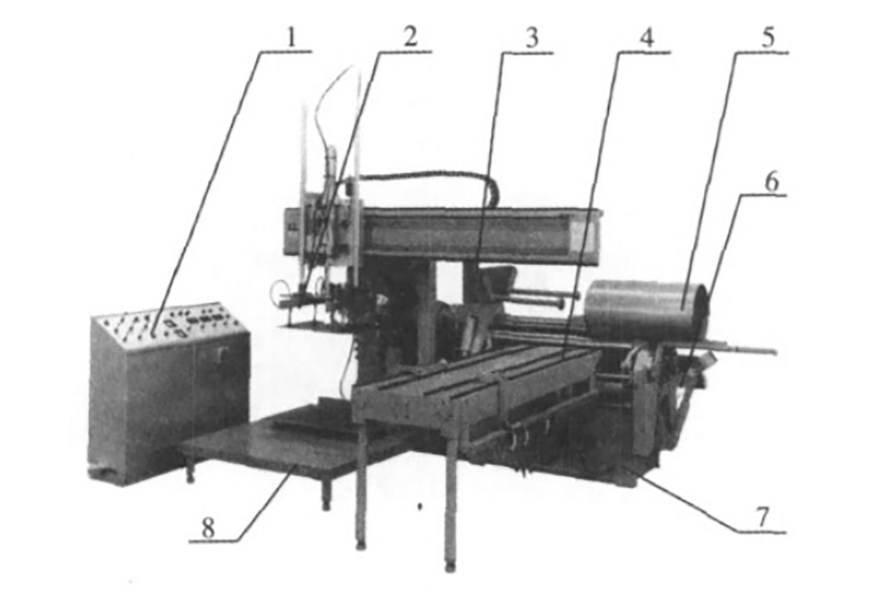 Fig. 8 Layout I of coil flexible processing unit