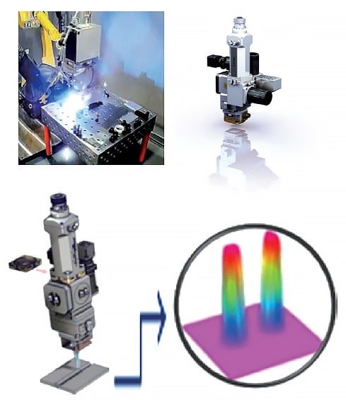 Common laser welding head