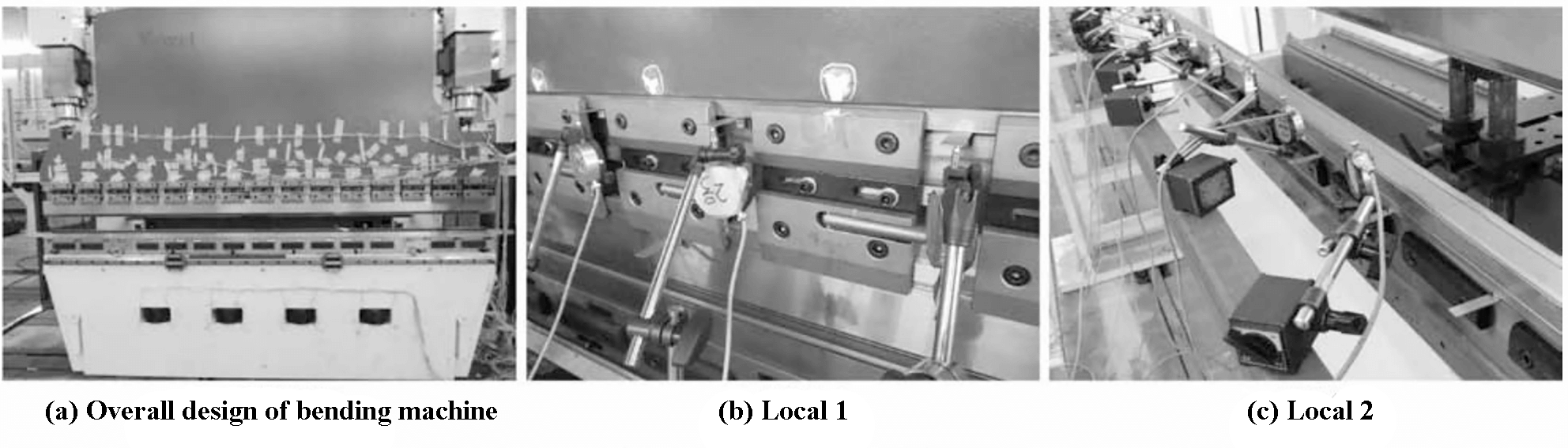 Fig. 3 Some photos of test site