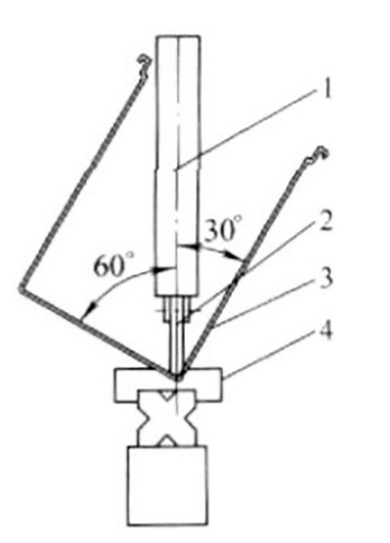 Fig. 6 The bending upper and lower die