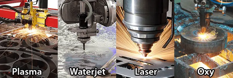 Comparison of several cutting methods