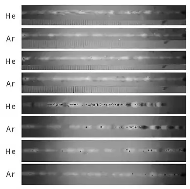 Effect of different shielding gas types on weld porosity