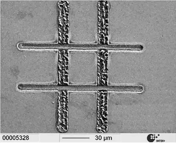 Different effects of picosecond laser and nanosecond laser on polycarbonate materials.