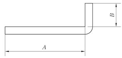 Diagrama esquemático de la flexión general I