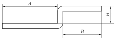 Diagrama esquemático del desplazamiento de la regla