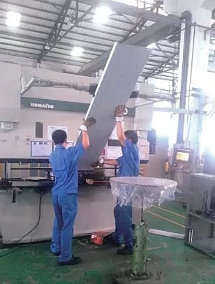 bending operation of the products