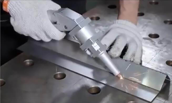 Handheld laser welding is faster