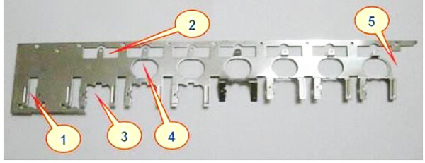 The continuous die shall be equipped with step positioning devices