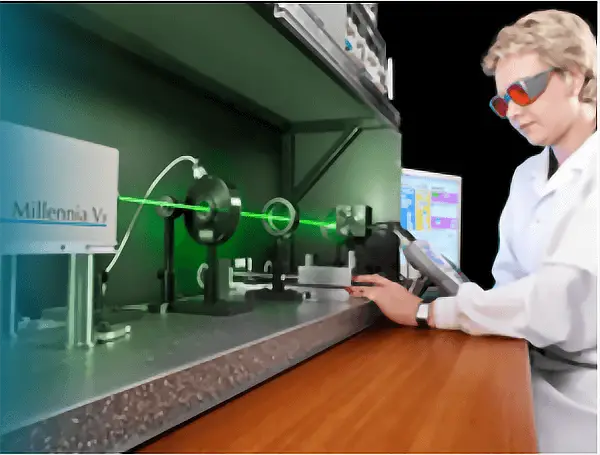 Absorção de energia do laser