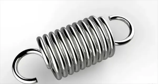 Tension spring is a coil spring